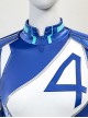 Game Marvel Rivals Halloween Cosplay Invisible Woman Costume Set Without Shoes