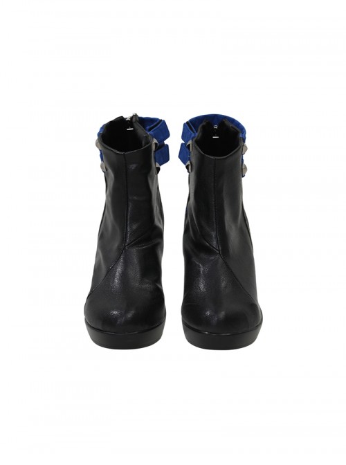Game Marvel Rivals Halloween Cosplay Seol Hee Accessories Black High Heels