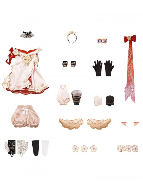 Game Honkai Star Rail Halloween Cosplay Tribios The Three Sons Of Destiny Costume Set