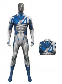 Marvel Rivals Halloween Cosplay Mister Fantastic Bodysuit 2025 Printed Edition Costume Set