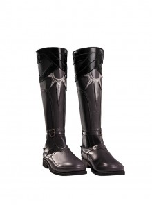 Game Honkai Star Rail Halloween Cosplay Phainon Accessories Black Boots