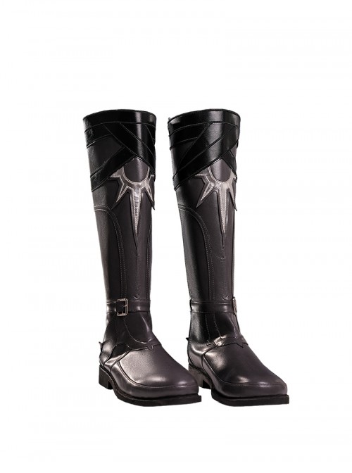 Game Honkai Star Rail Halloween Cosplay Phainon Accessories Black Boots