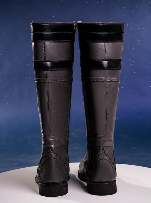 Game Honkai Star Rail Halloween Cosplay Phainon Accessories Black Boots