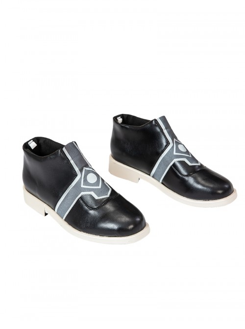 Game Honkai Star Rail Halloween Cosplay Sunday Accessories Black Leather Shoes