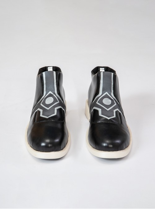 Game Honkai Star Rail Halloween Cosplay Sunday Accessories Black Leather Shoes