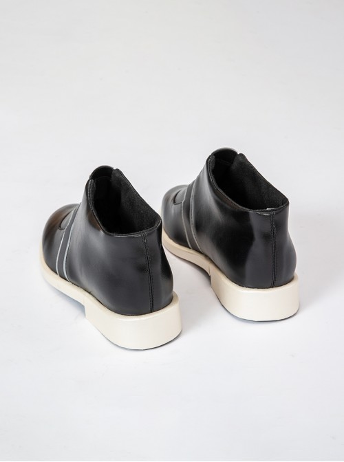Game Honkai Star Rail Halloween Cosplay Sunday Accessories Black Leather Shoes
