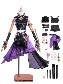 Identity V Halloween Cosplay Tracy Reznik Mechanic Lock Core Costume Set