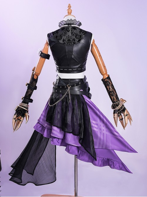 Identity V Halloween Cosplay Tracy Reznik Mechanic Lock Core Costume Set