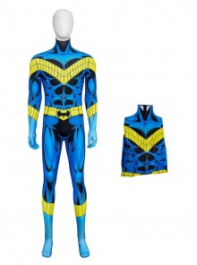 Anime New Titans Halloween Cosplay Nightwing Bodysuit Costume Set