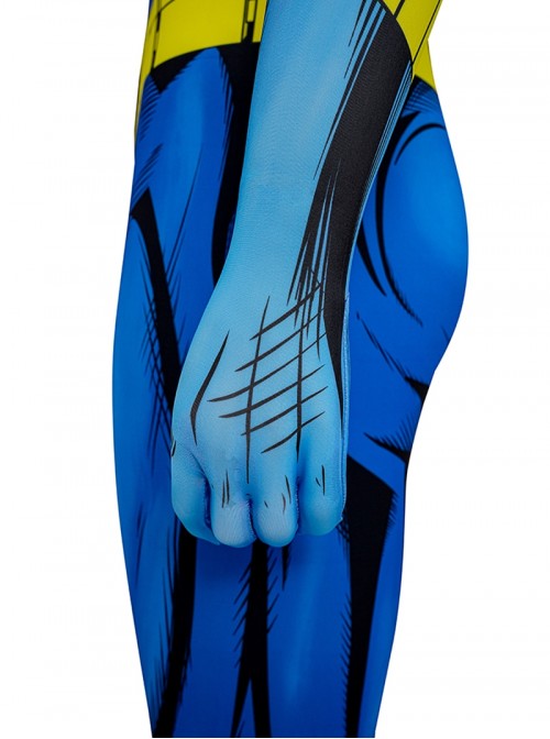 Anime New Titans Halloween Cosplay Nightwing Bodysuit Costume Set