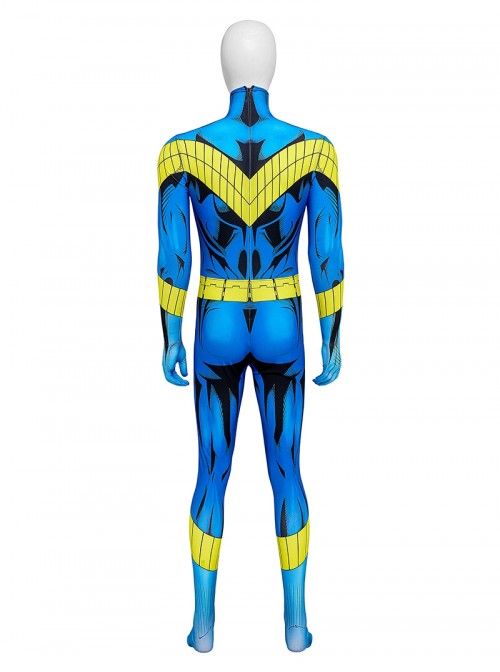 Anime New Titans Halloween Cosplay Nightwing Bodysuit Costume Set