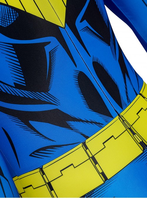 Anime New Titans Halloween Cosplay Nightwing Bodysuit Costume Set