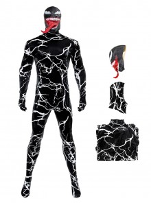 Venom The Last Dance Halloween Cosplay Venom Bodysuit Costume Set