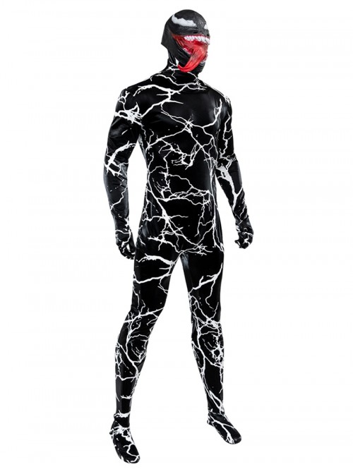 Venom The Last Dance Halloween Cosplay Venom Bodysuit Costume Set