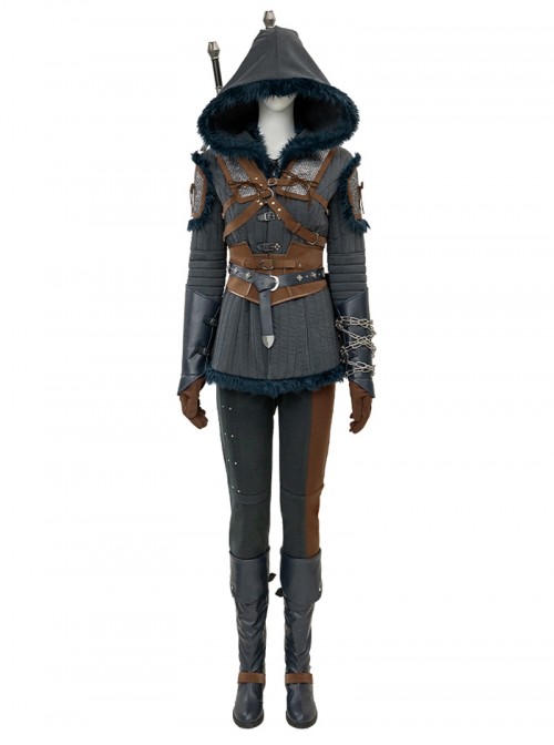 Games The Witcher 4 Halloween Cosplay Ciri Accessories Boots