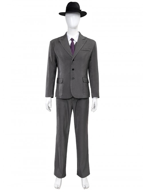 Live Action TV Series Spider-Noir‎ Halloween Cosplay Spider Man Costume Set Without Shoes