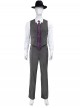 Live Action TV Series Spider-Noir‎ Halloween Cosplay Spider Man Costume Set Without Shoes
