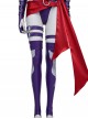 Game Marvel Rivals Halloween Cosplay Psylocke Vengeance Skin Costume Set Without Shoes