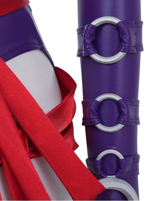 Game Marvel Rivals Halloween Cosplay Psylocke Vengeance Skin Costume Set Without Shoes