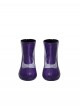 Game Marvel Rivals Halloween Cosplay Psylocke Vengeance Skin Accessories Purple Ankle Boots