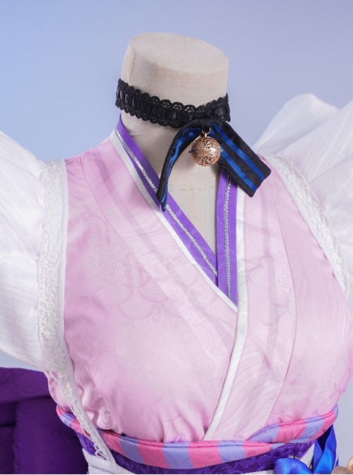 Game Genshin Impact Halloween Cosplay Yumemizuki Mizuki Costume Set