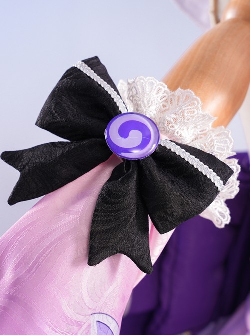 Game Genshin Impact Halloween Cosplay Yumemizuki Mizuki Costume Set