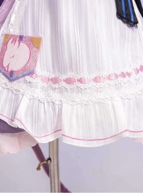 Game Genshin Impact Halloween Cosplay Yumemizuki Mizuki Costume Set