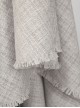Star Wars Ahsoka Halloween Cosplay Tano White Battle Suit Costume Gray Cloak