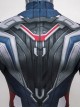 Captain America New World Order Halloween Cosplay Captain America Bodysuit Printing Version Costume Set Without Shoes