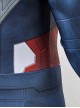 Captain America New World Order Halloween Cosplay Captain America Bodysuit Printing Version Costume Set Without Shoes