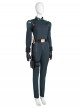 Movie Thunderbolts Halloween Cosplay Yelena Belova Black Widow Bodysuit Costume Set Without Shoes