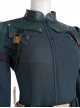 Movie Thunderbolts Halloween Cosplay Yelena Belova Black Widow Bodysuit Costume Set Without Shoes