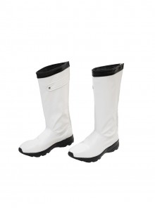 Movie The Fantastic Four First Steps Halloween Cosplay Human Torch White Accessories White Boots