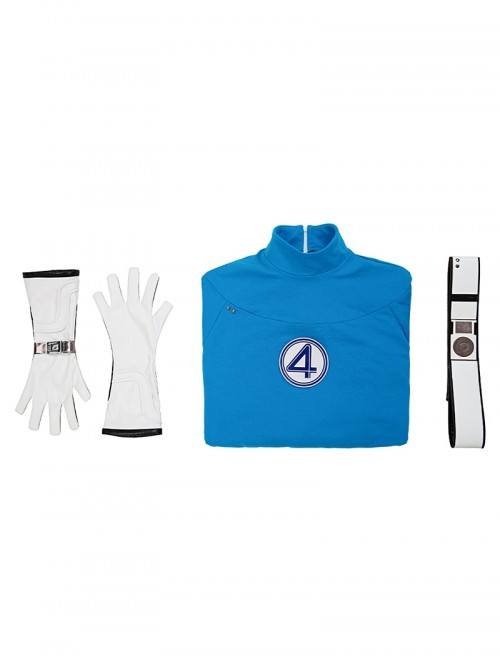 The Fantastic Four First Steps Halloween Cosplay Mister Fantastic Bodysuit Costume Set Without Shoes