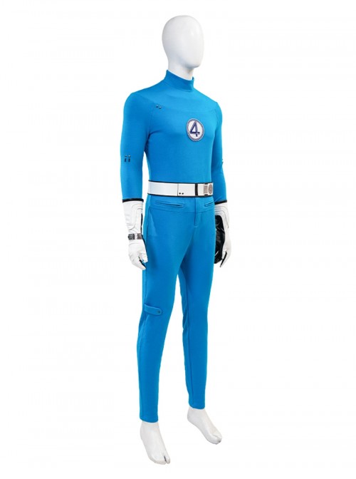 The Fantastic Four First Steps Halloween Cosplay Mister Fantastic Bodysuit Costume Set Without Shoes