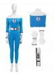 Movie The Fantastic Four First Steps Halloween Cosplay Invisible Woman Bodysuit Costume Set Without Shoes