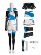 Game Marvel Rivals Halloween Cosplay Seol Hee Luna Snow Costume Set Without Shoes