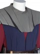 Animation Star Wars The Clone Wars Halloween Cosplay Anakin Skywalker Costume Blue Long Vest
