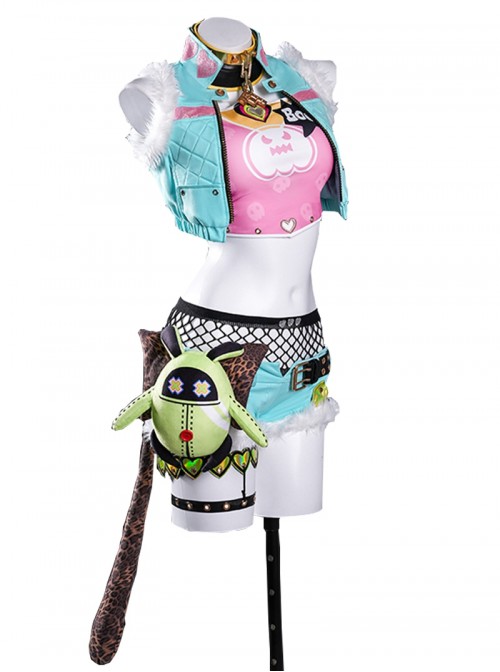 Game Zenless Zone Zero Halloween Cosplay Nicole Demara New Skins Boss Of The Cunning Hares Costume Full Set