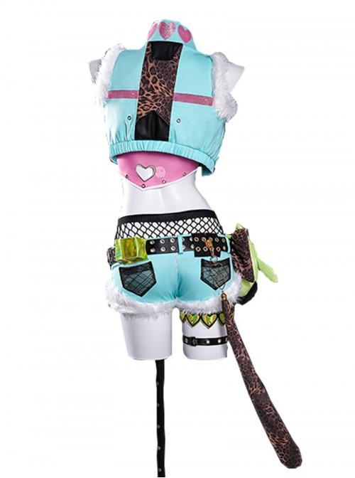 Game Zenless Zone Zero Halloween Cosplay Nicole Demara New Skins Boss Of The Cunning Hares Costume Full Set