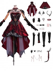 Game Love And Deepspace Halloween Cosplay Player Controls Character Abyssal Chaos Costume Full Set