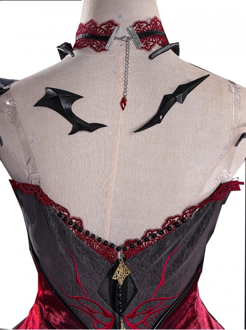 Game Love And Deepspace Halloween Cosplay Player Controls Character Abyssal Chaos Costume Full Set