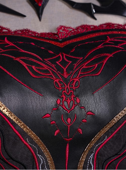 Game Love And Deepspace Halloween Cosplay Player Controls Character Abyssal Chaos Costume Full Set