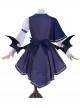 Vtuber Halloween Cosplay Seren Azuma Halloween Formal Dress Outfit Costume Full Set