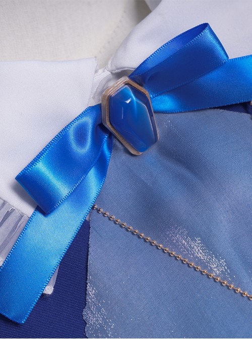 Vtuber Halloween Cosplay Seren Azuma Halloween Formal Dress Outfit Costume Full Set