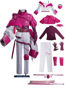 Game Identity V Halloween Cosplay Cyberpunk Series Aesop Carl The Embalmer Costume Set