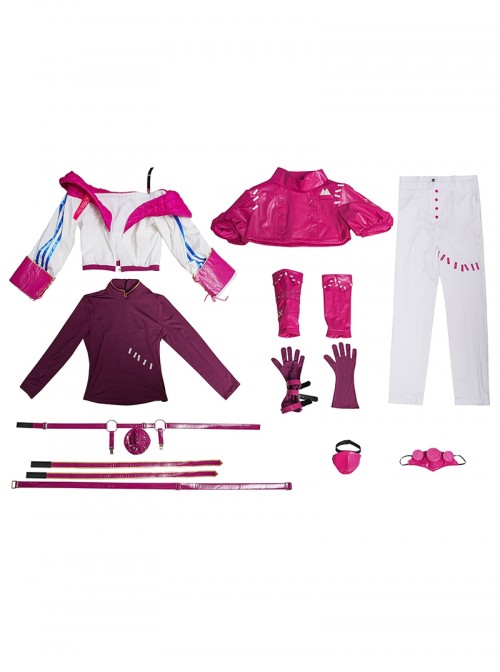 Game Identity V Halloween Cosplay Cyberpunk Series Aesop Carl The Embalmer Costume Set