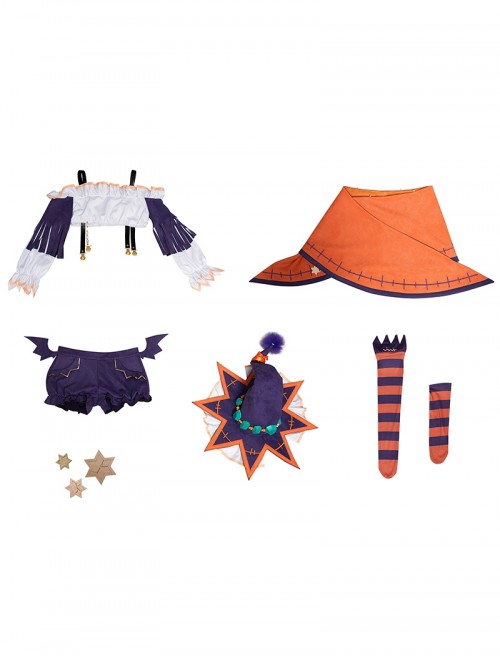 Date A Live Halloween Cosplay Natsumi Kyouno Costume Full Set