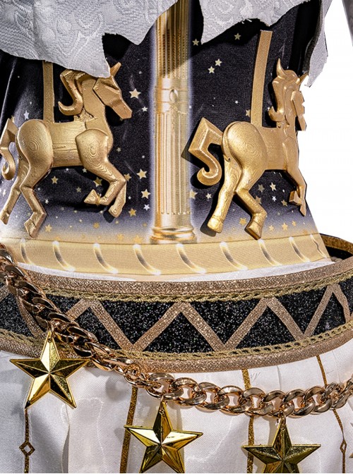 Game Identity V Halloween Cosplay Mike Morton Acrobat Hullabaloo Brightest Star Costume Full Set