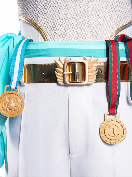 Identity V Halloween Cosplay Ganji Gupta Batter Champion Helmsman Costume Full Set